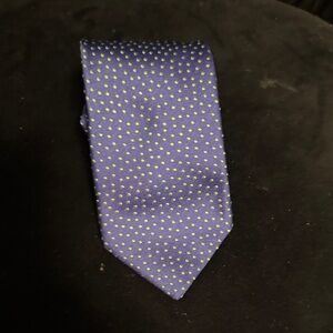Charles Tyrwhitt Elegant Blue and Green Dotted Men's Tie